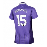 Camisa de Futebol Tottenham Hotspur Lucas Bergvall #15 Equipamento Alternativo Mulheres 2026-27 Manga Curta
